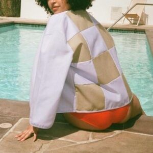 Gron kulle Lu jacket in lilac